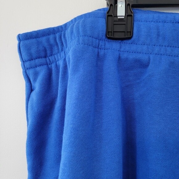 Nike Shorts Women's Size 3X Blue Active Wear Knit Standard Fit Mid Rise - Picture 4 of 14